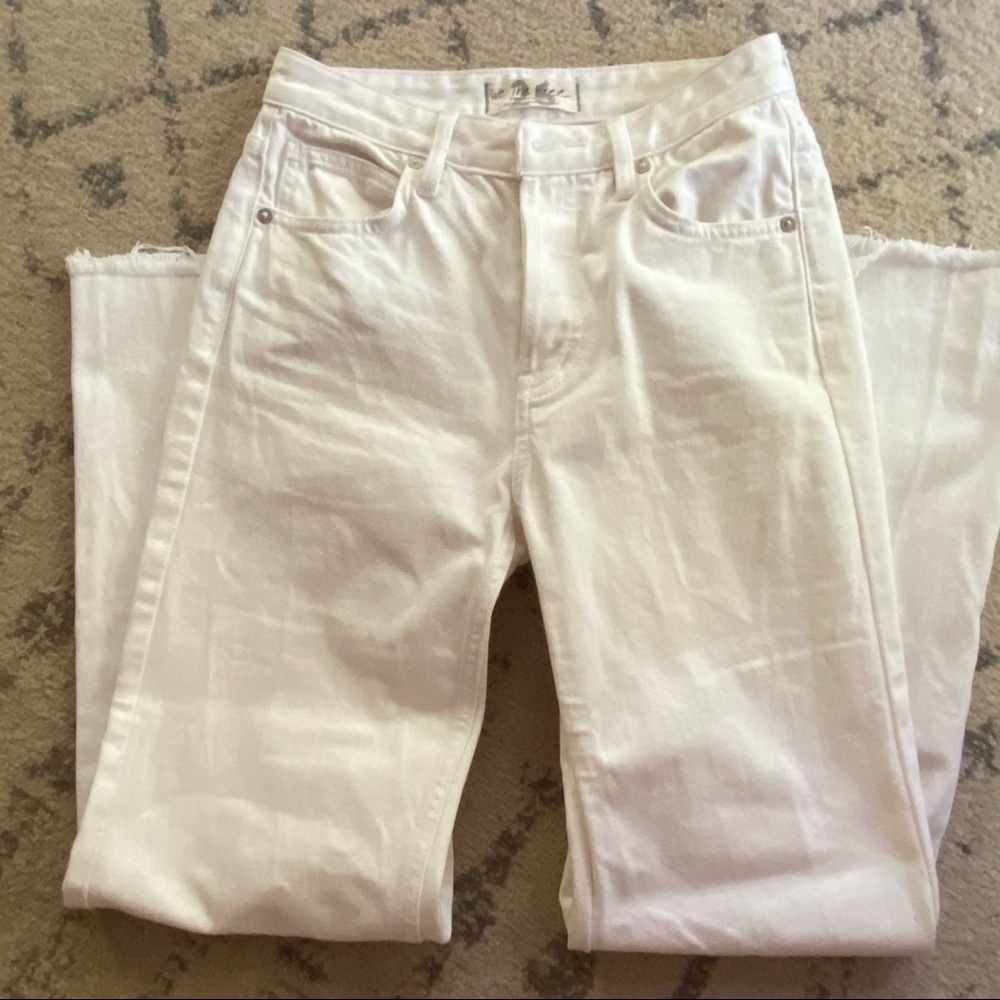 We The Free White Jeans
